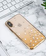 Image result for iPhone XS Gold with Clear Case