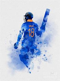 Image result for Virat Kohli Art