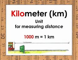 Image result for Things Measured in Kilo Meters