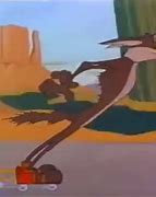 Image result for Wile E. Coyote Rocket Roller Skater