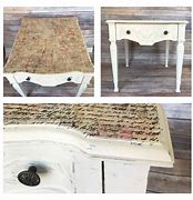 Image result for Decoupage End Table