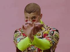 Image result for Bad Bunny Dancing GIF