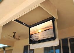 Image result for Sony Big Screen TV with Flip Down Part in Front