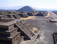 Image result for Looking Down at the Pyramid of the Sun Teotihuacan