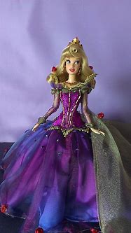 Image result for Disney Princess Aurora Doll Blue Dress