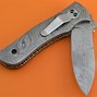 Image result for Damascus Folding Knife