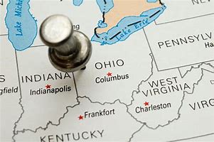 Image result for Ohio Push Pin Map