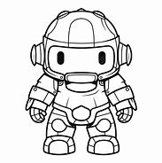 Image result for Mech Robot Coloring Page