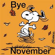 Image result for Goodbye November Snoopy