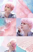 Image result for BTS Pink Aesthetic Boy with Lu