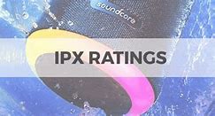 Image result for IPX Water Rating