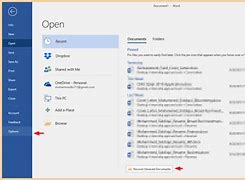 Image result for MS Word How to Recover Unsaved Documents