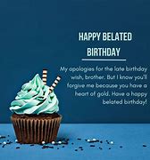 Image result for Belated Birthday Wishes On Teams Chat