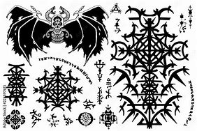 Image result for Dark Gothic Symbols