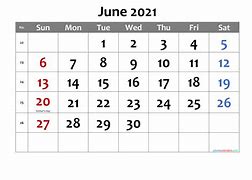 Image result for Holiday Calendar for June