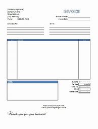 Image result for Free Editable Service Invoice Template