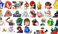 Image result for Nintendo and Sega Characters