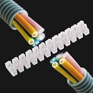 Image result for Plastic Electrical Wire Connectors