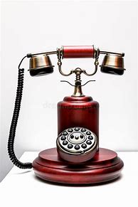 Image result for Red Old Phone