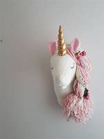 Image result for Wall Mounted Unicorn Head