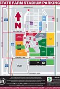 Image result for Arizona Cardinals Stadium Parking Map