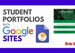 Image result for Google Sites Student Portfolio