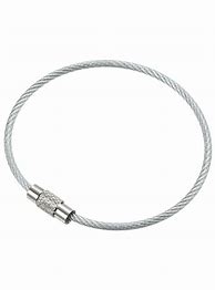Image result for Stainless Steel Wire Key Ring