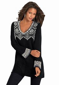 Image result for Ladies Tunic Sweaters