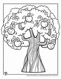 Image result for Apple Tree Coloring Page Printable
