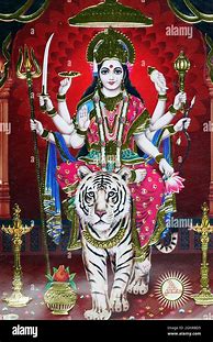 Image result for Hindu Tiger God