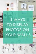 Image result for Hanging Photo Display