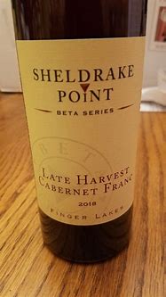 Image result for Sheldrake Point Cabernet Franc Late Harvest