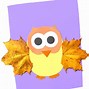 Image result for Fall Owl Clip Art