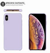 Image result for Silicone iPhone Case XS Max Purple