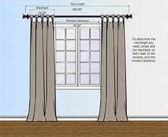 Image result for Hanging Curtain Rods