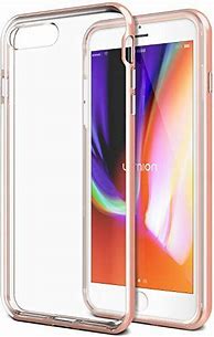 Image result for Rose Gold iPhone 8 with Clear Case