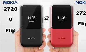Image result for Nokia 2720 V Flip in Charcoal Black