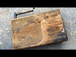 Image result for Old Time Radio with Broken Knob