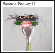 Image result for Razor Head Meme
