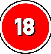 Image result for 18 Age Rating Logo