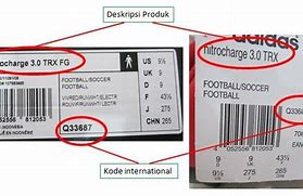 Image result for Barcode Box Sepatu