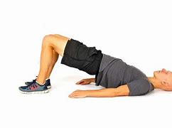 Image result for Glute Bridge Exercise