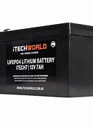 Image result for 12V 7Ah Lithium Battery