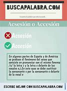 Image result for accesi�n