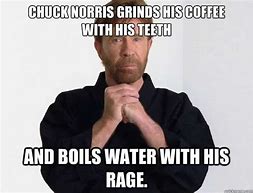 Image result for Coffee Chuck Norris Meme
