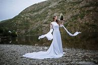 Image result for Wedding Dress in Lake
