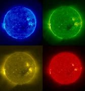 Image result for NASA Colorized Sun#Image Releases