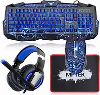 Image result for Atrox Keyboard Mouse Wood Headphones