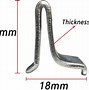 Image result for Stainless Steel Shelf Clips