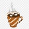 Image result for Cup of Hot Chocolate Clip Art with Clear Background